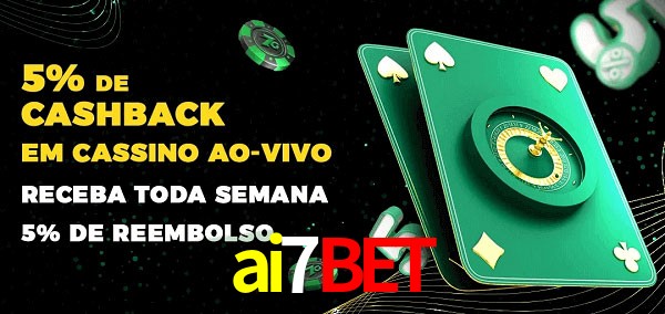 Promoções do cassino ao Vivo ai7bet